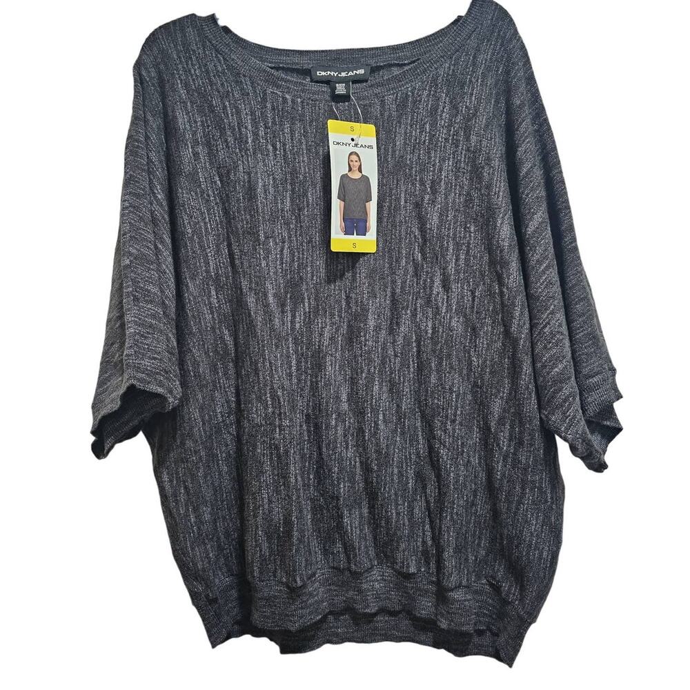 DKNY top Size Small Grey Black new